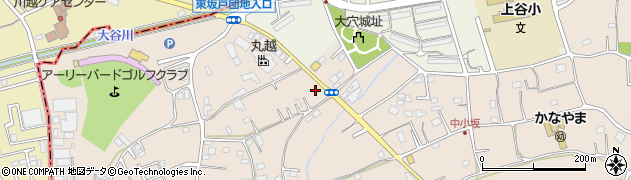 埼玉県坂戸市中小坂733-15周辺の地図