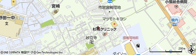 宮崎第二公園周辺の地図
