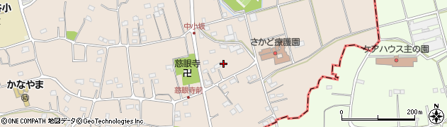 埼玉県坂戸市中小坂278周辺の地図