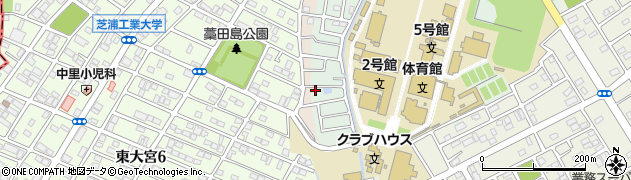 新田南公園周辺の地図