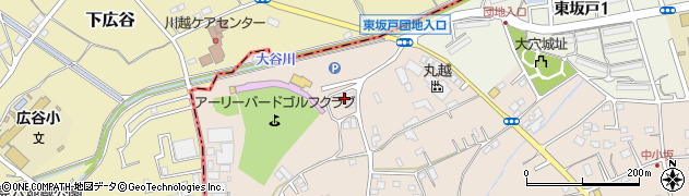埼玉県坂戸市中小坂974周辺の地図