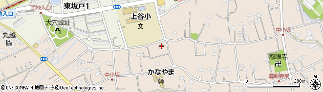 埼玉県坂戸市中小坂515周辺の地図