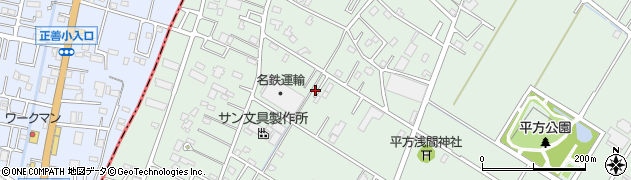 埼玉県越谷市平方3194周辺の地図