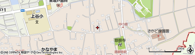 埼玉県坂戸市中小坂258周辺の地図