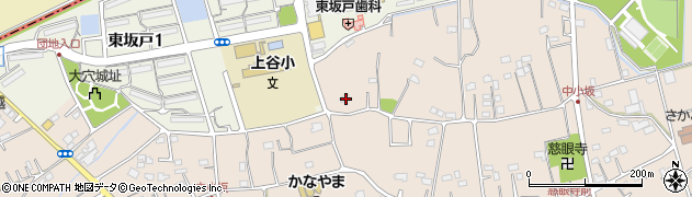 埼玉県坂戸市中小坂588周辺の地図