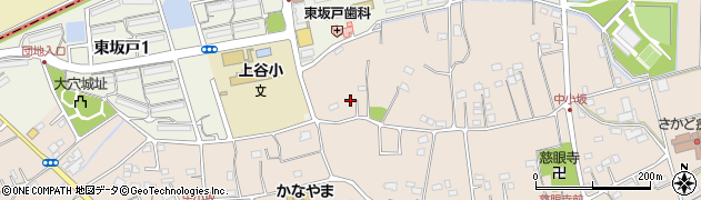 埼玉県坂戸市中小坂590周辺の地図