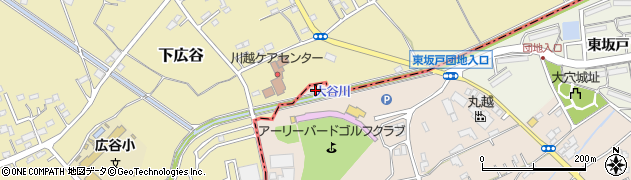 埼玉県坂戸市中小坂993周辺の地図