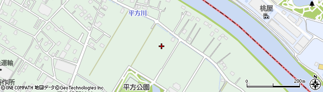 埼玉県越谷市平方2425周辺の地図