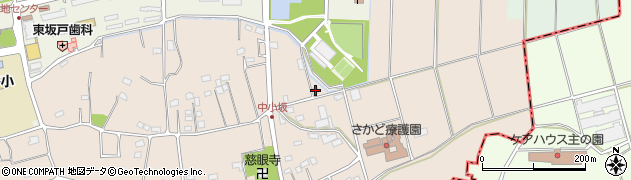 埼玉県坂戸市中小坂101周辺の地図
