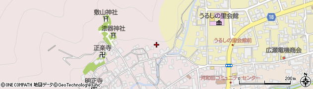 福井県鯖江市河和田町周辺の地図