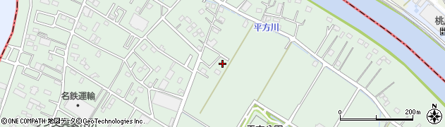 埼玉県越谷市平方551周辺の地図