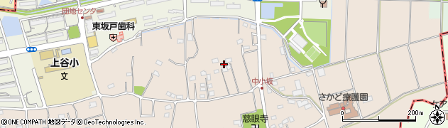 埼玉県坂戸市中小坂256周辺の地図