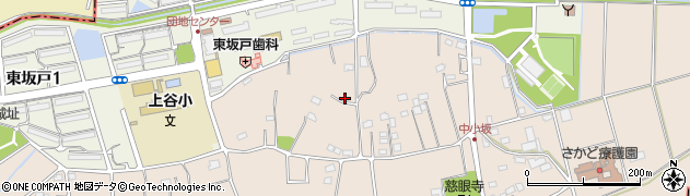 埼玉県坂戸市中小坂216周辺の地図