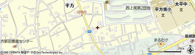 鈴木薬局　平方店周辺の地図