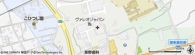 茨城県潮来市須賀周辺の地図