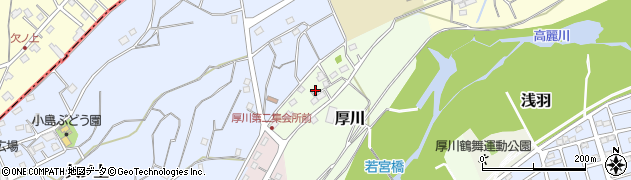 埼玉県坂戸市厚川691周辺の地図