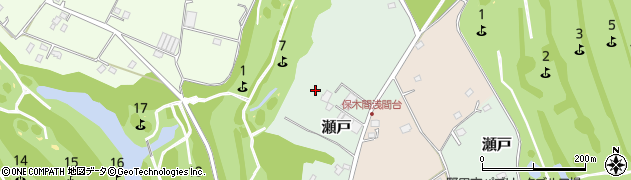 千葉県野田市瀬戸1070周辺の地図