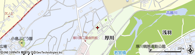 埼玉県坂戸市厚川690周辺の地図