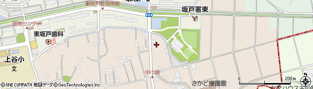 埼玉県坂戸市中小坂90周辺の地図