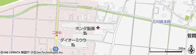 ホンダ製菓株式会社周辺の地図
