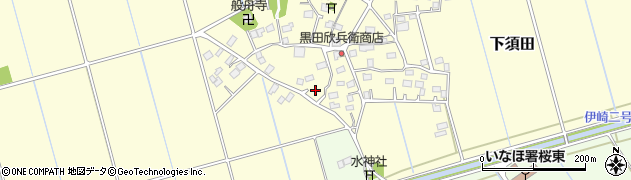 茨城県稲敷市下須田1624周辺の地図