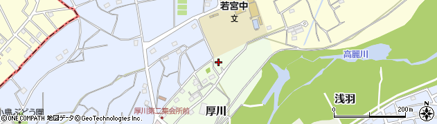 埼玉県坂戸市厚川636周辺の地図