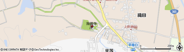 禅興寺周辺の地図