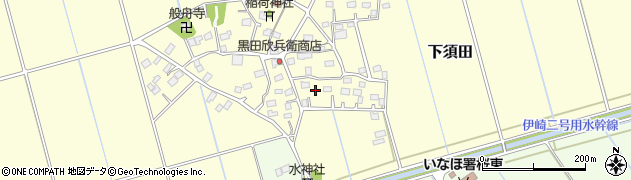 茨城県稲敷市下須田1758周辺の地図