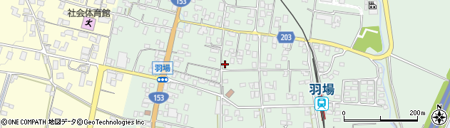 長野県辰野町（上伊那郡）羽場周辺の地図