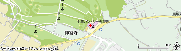 土浦カントリー倶楽部 レストラン周辺の地図