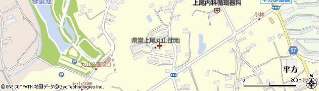 県営上尾丸山団地周辺の地図