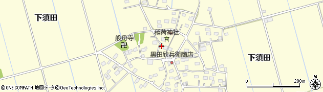 茨城県稲敷市下須田849周辺の地図