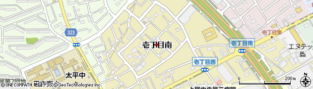 埼玉県上尾市壱丁目南周辺の地図
