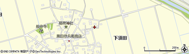 茨城県稲敷市下須田1804周辺の地図