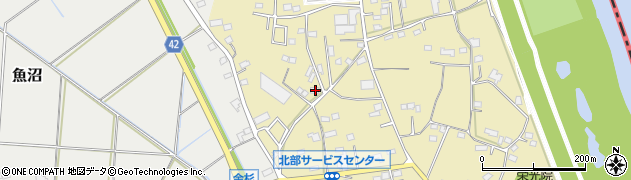 埼玉県北葛飾郡松伏町築比地747周辺の地図