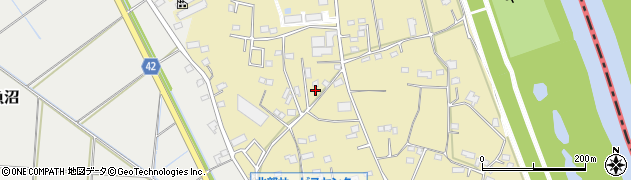埼玉県北葛飾郡松伏町築比地784周辺の地図
