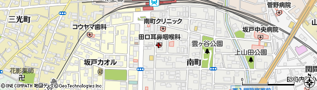 田口耳鼻咽喉科医院周辺の地図