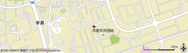 茨城県鹿嶋市平井東3丁目周辺の地図