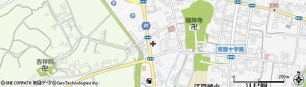 水戸信用金庫江戸崎支店周辺の地図