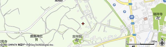 茨城県稲敷市沼田周辺の地図