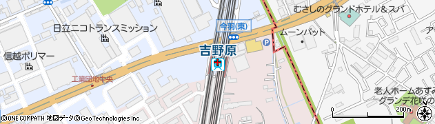 埼玉県さいたま市北区周辺の地図