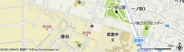 埼玉県春日部市一ノ割1059周辺の地図