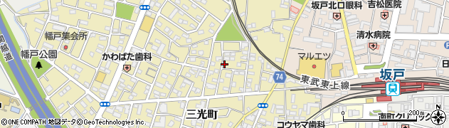いのうえ行政書士事務所周辺の地図
