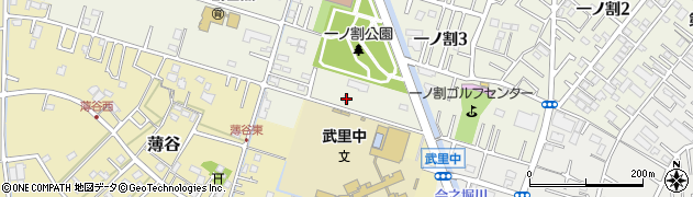 埼玉県春日部市一ノ割950周辺の地図