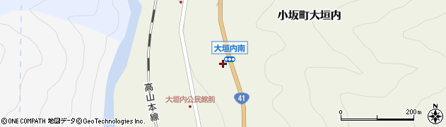 下呂警察署小坂警察官駐在所周辺の地図