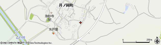 茨城県牛久市井ノ岡町2075周辺の地図