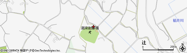 茨城県潮来市辻1158周辺の地図