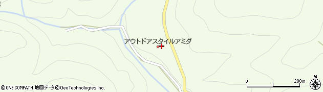 岐阜県郡上市白鳥町前谷1080周辺の地図