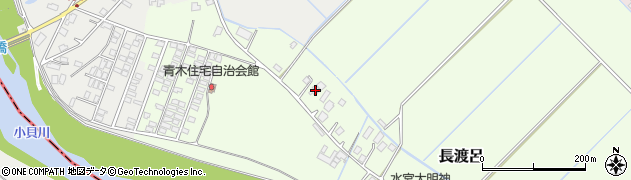 茨城県つくばみらい市長渡呂254周辺の地図