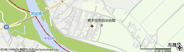 茨城県つくばみらい市長渡呂1周辺の地図